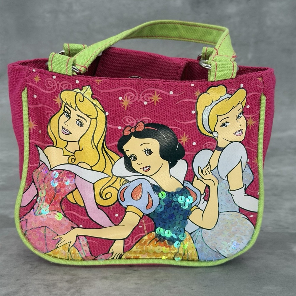 Rare! Disney Princess Children's Small Purse 5"x7" Disneyland Resort Exclusive